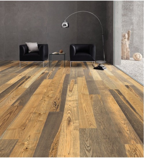 德国汉诺地板三层橡木Plank 1-Strip 4V Ash Barrique Selectiv brushed 529064